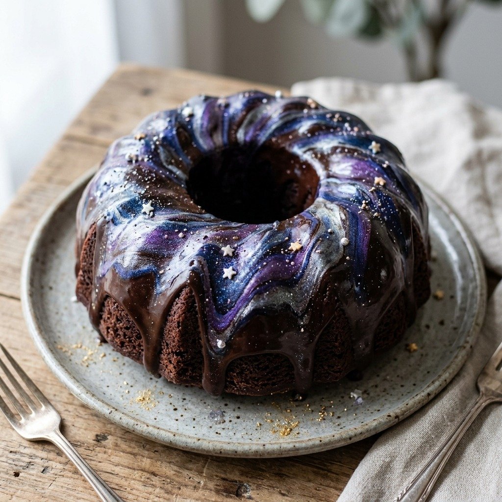 Galactic Brownie Cake Nothing Bundt
